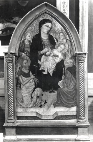 A. C. Cooper — Mariotto di Nardo - cerchia - sec. XIV/ XV - Madonna con Bambino e santi — insieme